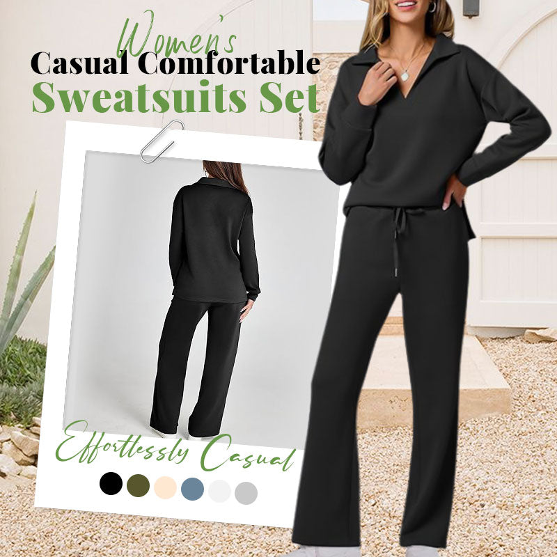 💓Limited Sale 50% Off💓Women's Casual Comfortable Sweatsuits Set