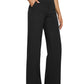 G4Free Loose High-Waist Business Casual Pants Yoga Pants Women Wide Leg Pants with Pockets Comfortable Athletic Sweatpants