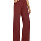 G4Free Loose High-Waist Business Casual Pants Yoga Pants Women Wide Leg Pants with Pockets Comfortable Athletic Sweatpants