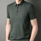 Men's Short Sleeve Slim Fit Collared T-Shirt