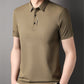 Men's Short Sleeve Slim Fit Collared T-Shirt