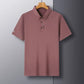 Men's Short Sleeve Slim Fit Collared T-Shirt