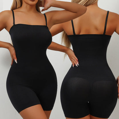 Women’s Seamless Body Shaper with Removable Strap