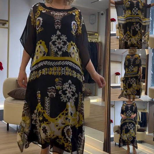 🌸Seasonal dress 50% OFF🌸Women's Elegant Printed Kaftan Dress