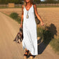 Women's V-Neck Maxi Cami Dress