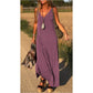 Women's V-Neck Maxi Cami Dress