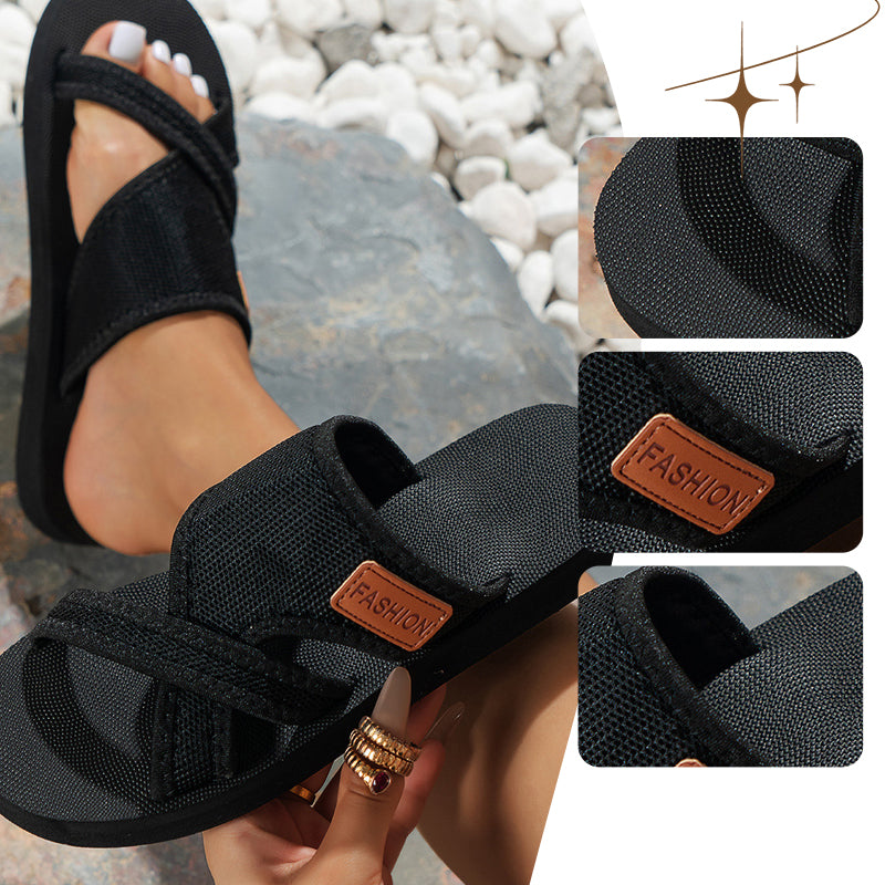 Women’s Stylish Crossband Slide Sandals