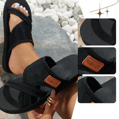 Women’s Stylish Crossband Slide Sandals