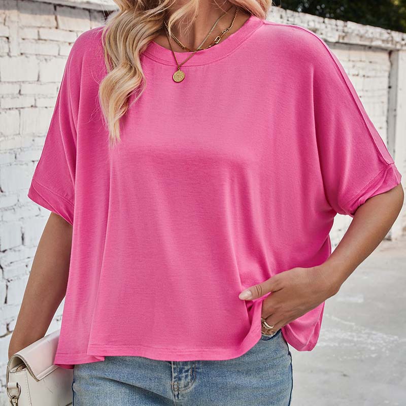 🏖️Summer Hot Sale 50% OFF🌼Women’s Casual Loose Short Sleeve Top