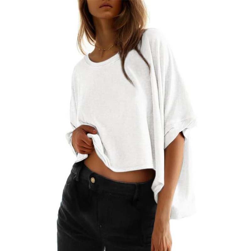 🏖️Summer Hot Sale 50% OFF🌼Women’s Casual Loose Short Sleeve Top