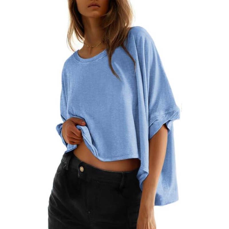 🏖️Summer Hot Sale 50% OFF🌼Women’s Casual Loose Short Sleeve Top
