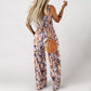 🏖️Summer Sale 50% OFF🌼Women's Casual Print Sleeveless Overalls Jumpsuits