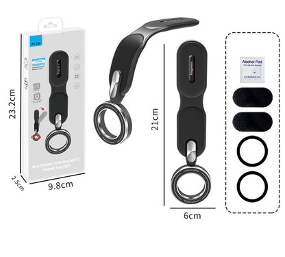 מחזיק טלפון לרכב מגנטי מתכופף