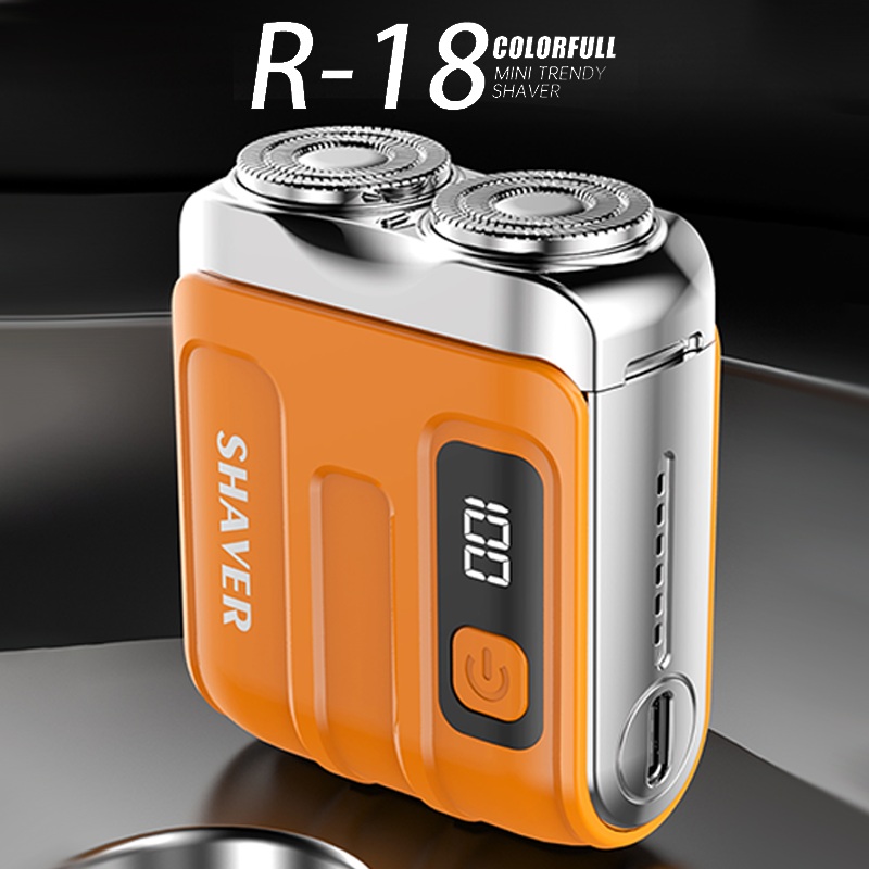 Portable Mini Men's Electric Shaver – Compact & Rechargeable🧳