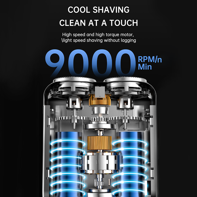 Portable Mini Men's Electric Shaver – Compact & Rechargeable🧳