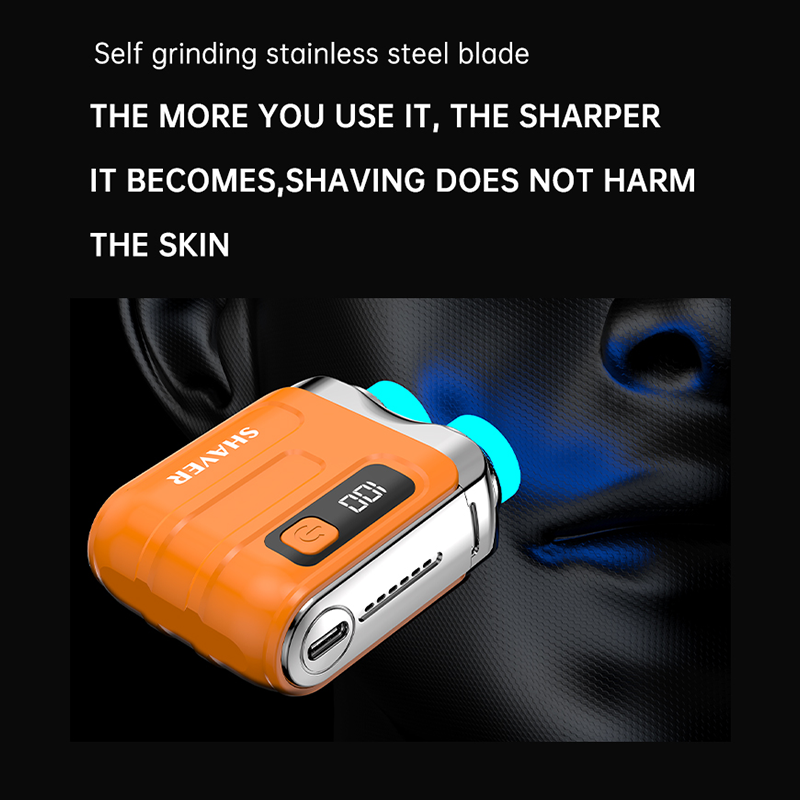 Portable Mini Men's Electric Shaver – Compact & Rechargeable🧳