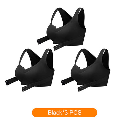 🎉50% OFF🎉Women's Cozy Seamless Push Up Front Closure Bra