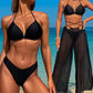 🔥2025 HOT SALE💃✨Ladies Sexy Beach Bikini Swimsuit 3 Piece Set