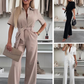 🌸Women’s Button-Down Jumpsuit with Waist Tie