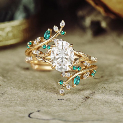 Creative Elegant Leaf Ring for Women