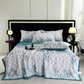 Cooling Breathable Floral Bed Sheet 4-Piece Set
