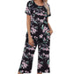 Women's Printed Top & Pants Sleepwear Set