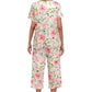 Women's Printed Top & Pants Sleepwear Set