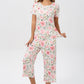 Women's Printed Top & Pants Sleepwear Set