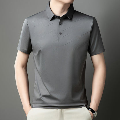 ❄️Men's Ice Silk Lapel Shirt