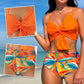Women's High-Waisted Bow Bikini Set