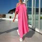 Women's Casual Cold Shoulder Maxi Dress