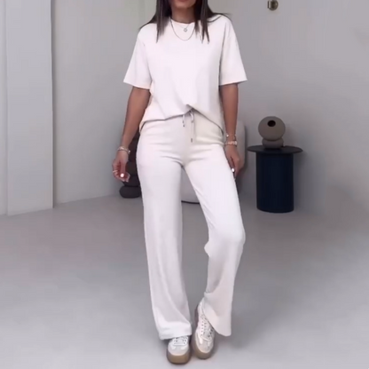 🌸New Arrival 50%OFF💖 ✨Trending Now ✨Chic Women's 2-Piece Outfit – Comfy Top & Matching Pants