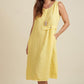 Women's Casual Round Neck Sleeveless Loose Fit Dress