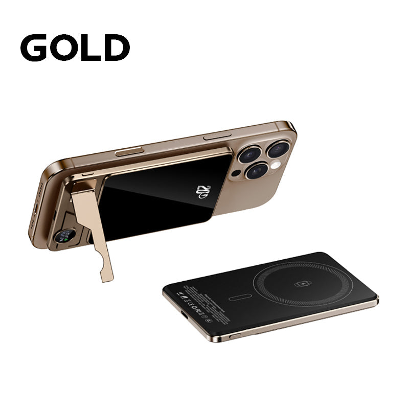 ⏳Limited time 49% discount💥Ultra Thin Magnetic Portable Charger with Stand
