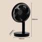 Mini Desktop Fan with Automatic Oscillation