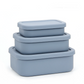 4PCS/Set Reusable Silicone Bento Box with Lid