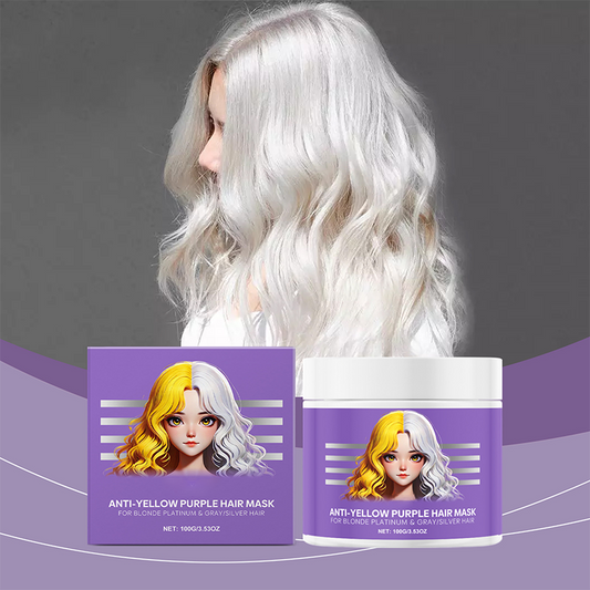 ✨50% OFF✨Anti-Yellowing Purple Hair Mask🎨Say goodbye to Red Highlights!