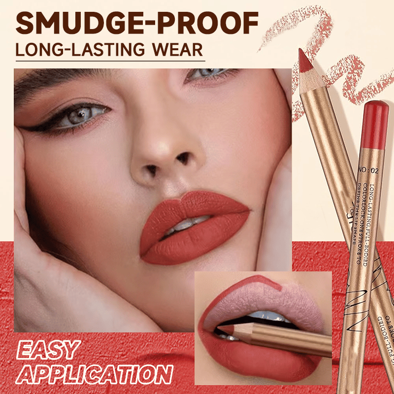🥳2026 HOT SALE 50% OFF!💞50K+ SOLD!👄12-Color Smudge-Proof Lip Liner Pencil Set – Long-lasting, creamy & waterproof – perfect for everyday wear or pro makeup🎨