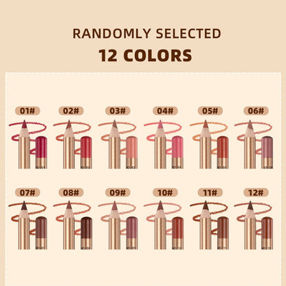 🥳2026 HOT SALE 50% OFF!💞50K+ SOLD!👄12-Color Smudge-Proof Lip Liner Pencil Set – Long-lasting, creamy & waterproof – perfect for everyday wear or pro makeup🎨