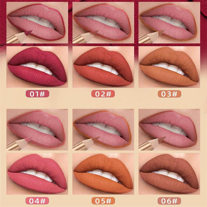 🥳2026 HOT SALE 50% OFF!💞50K+ SOLD!👄12-Color Smudge-Proof Lip Liner Pencil Set – Long-lasting, creamy & waterproof – perfect for everyday wear or pro makeup🎨