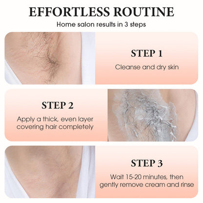 🎁Limited-time Offer🔥Gentle Hair Removal Cream for Underarms, Legs, and Arms
