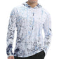 Men's Swim & Outdoor UPF 50+ Sun Shirt ，Lightweight SPF 50 UV Protection Hoodie