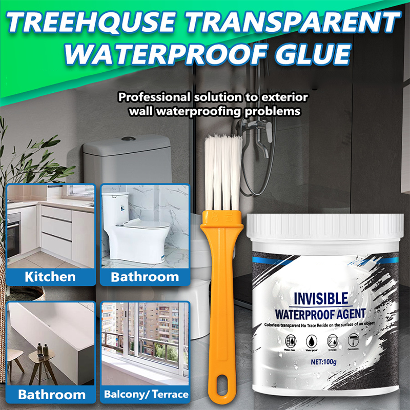 🥳2026 HOT SALE🥳💞50K+ SOLD!✨ 💝Durable Transparent Waterproof & Leak-Proof Coating