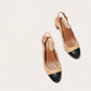 Women's Classic Round Toe Slingback Pump