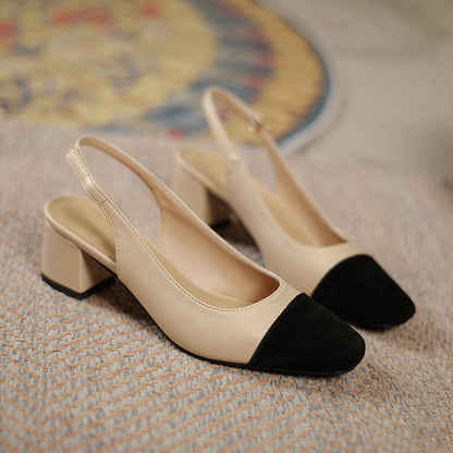 Women's Classic Round Toe Slingback Pump