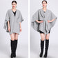 Women's Elegant Faux Wool Wrap Shawl