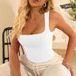 🎁2026 New Arrivals 50% OFF💥Women's Square Neck Sleeveless Double-Layer Tank Top