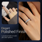 【📍Exquisite Collection📍】Titanium Steel Rotatable Spinner Ring with Zirconia