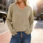 The V-Neck Sweater That Makes Simple Outfits Look Special