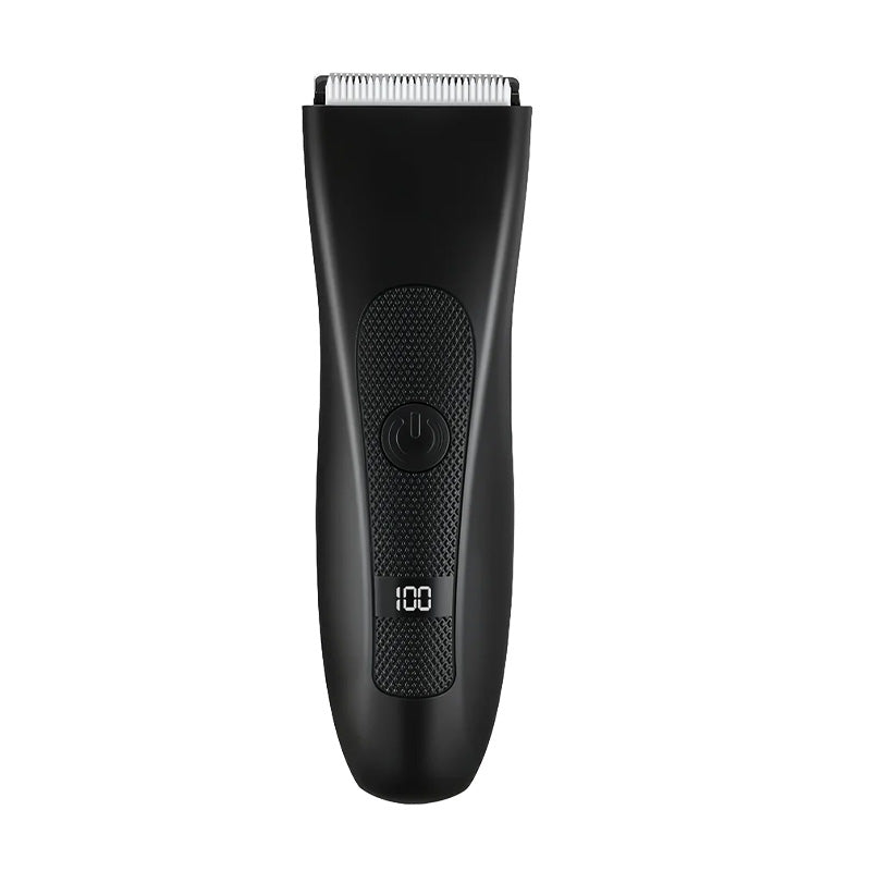 ✂️ 50% OFF NOW! 📺 Men's Digital Body Trimmer – L-Shaped Safety Blade, LED Display & 90-Min Runtime ✨